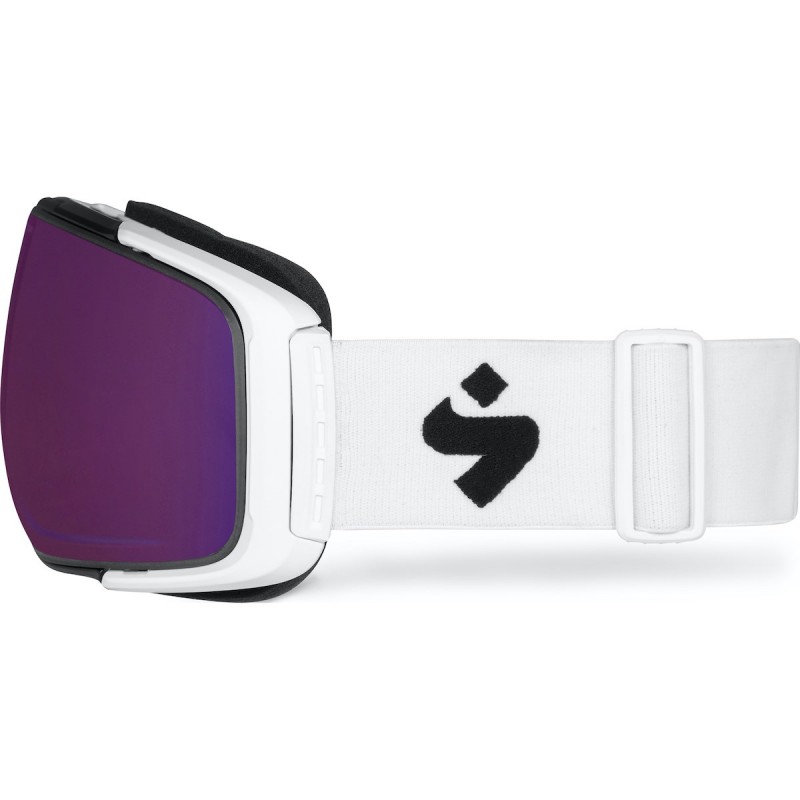 Skibriller Sweet Protection Instellar RIG - Satin white/ Light Amethyst