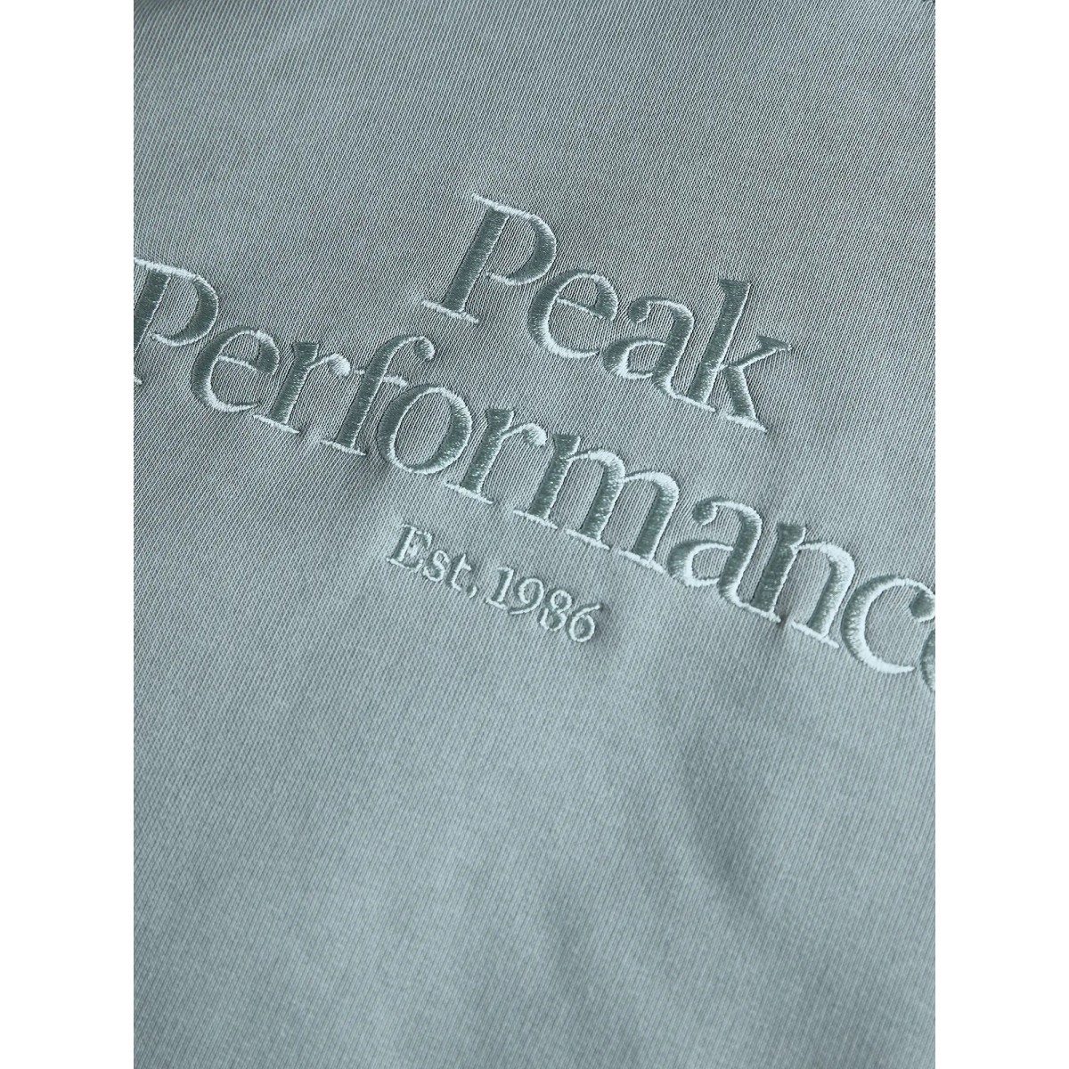Peak Performance W Original Hood Ashen Green