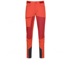 Bergans Cecilie Mountain Softshell Pants Energy red/Leaf red