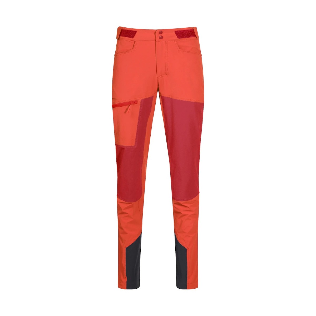 Bergans Cecilie Mountain Softshell Pants Energy red/Leaf red