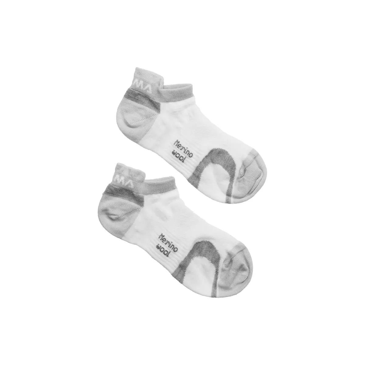Aclima Ankle Socks 2- Pack Grey/Nature