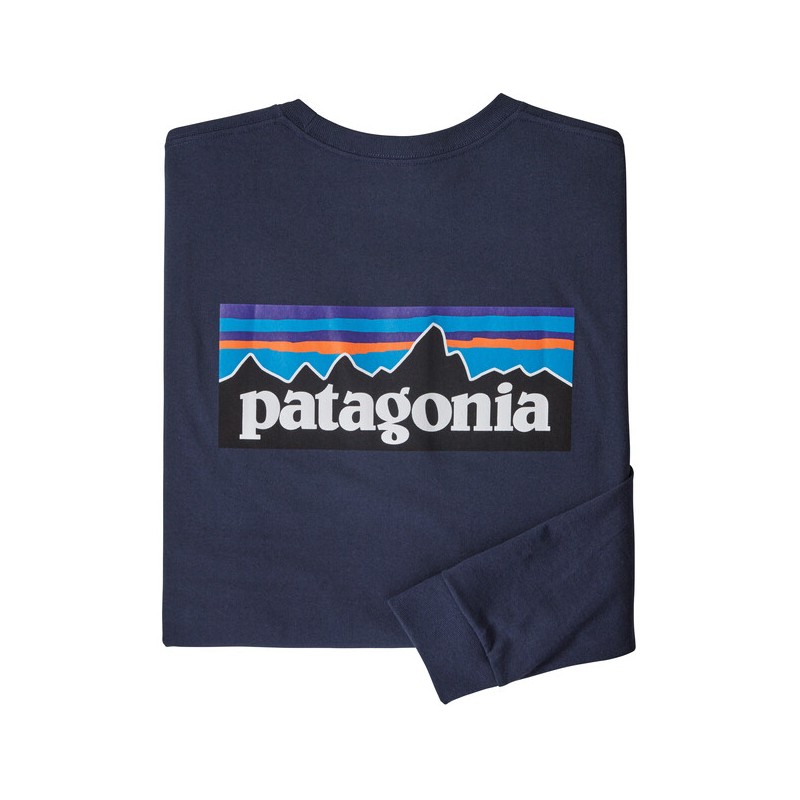 Patagonia L/S P-6 Logo Responsibili Sweater Classic Navy