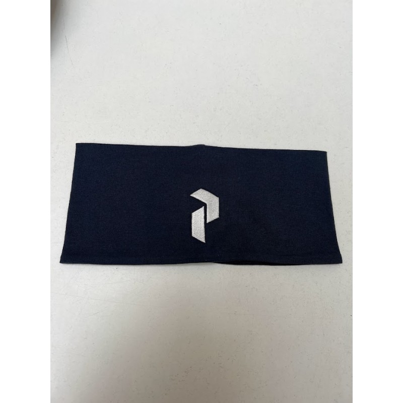 Peak Performance logo soft headband unisex/Blue shadow