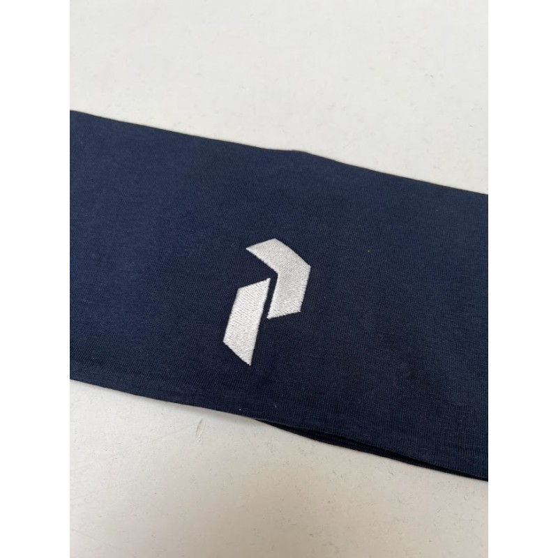 Peak Performance logo soft headband unisex/Blue shadow