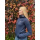 Peak Performance Rider Zip Hood dame/Blue shadow