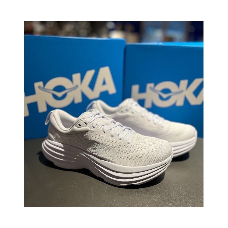 Hoka Bondi 8 dame/White