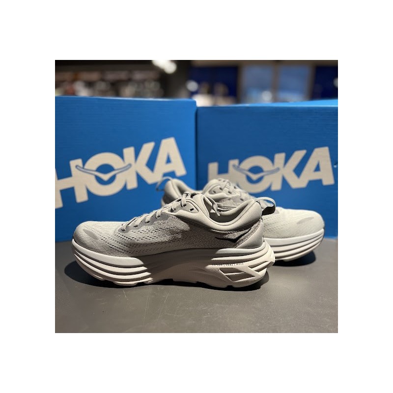 Hoka Bondi 8 herre/Sharkskin