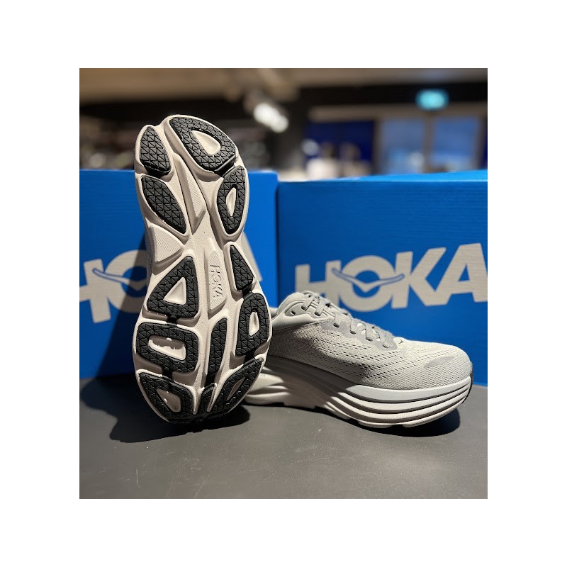 Hoka Bondi 8 herre/Sharkskin