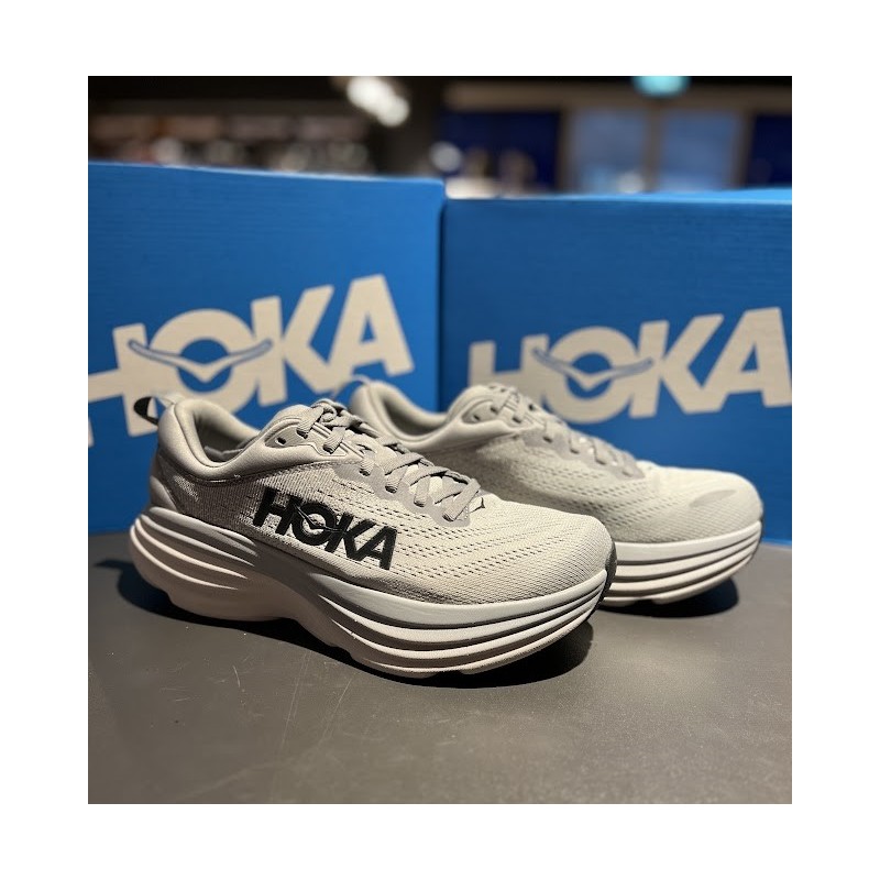 Hoka Bondi 8 herre/Sharkskin
