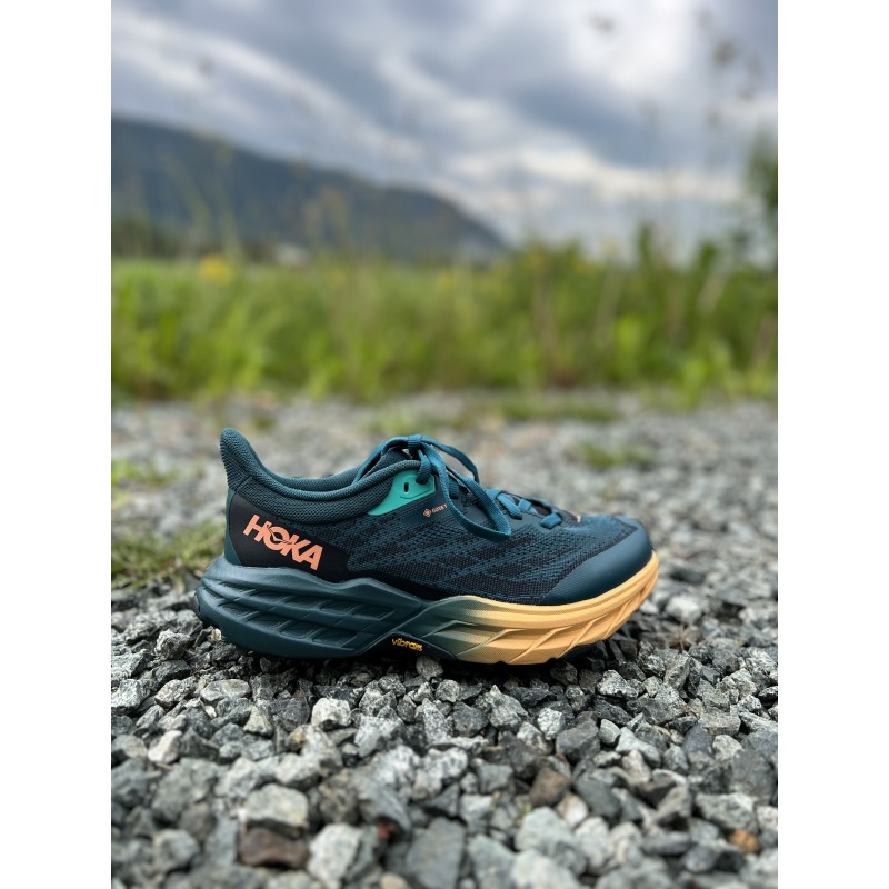 Hoka Speedgoat 5 GTX dame/Deep teal/Black