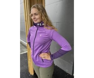 Peak Performance Rider Zip Hood dame/Action Lilac/Indigo