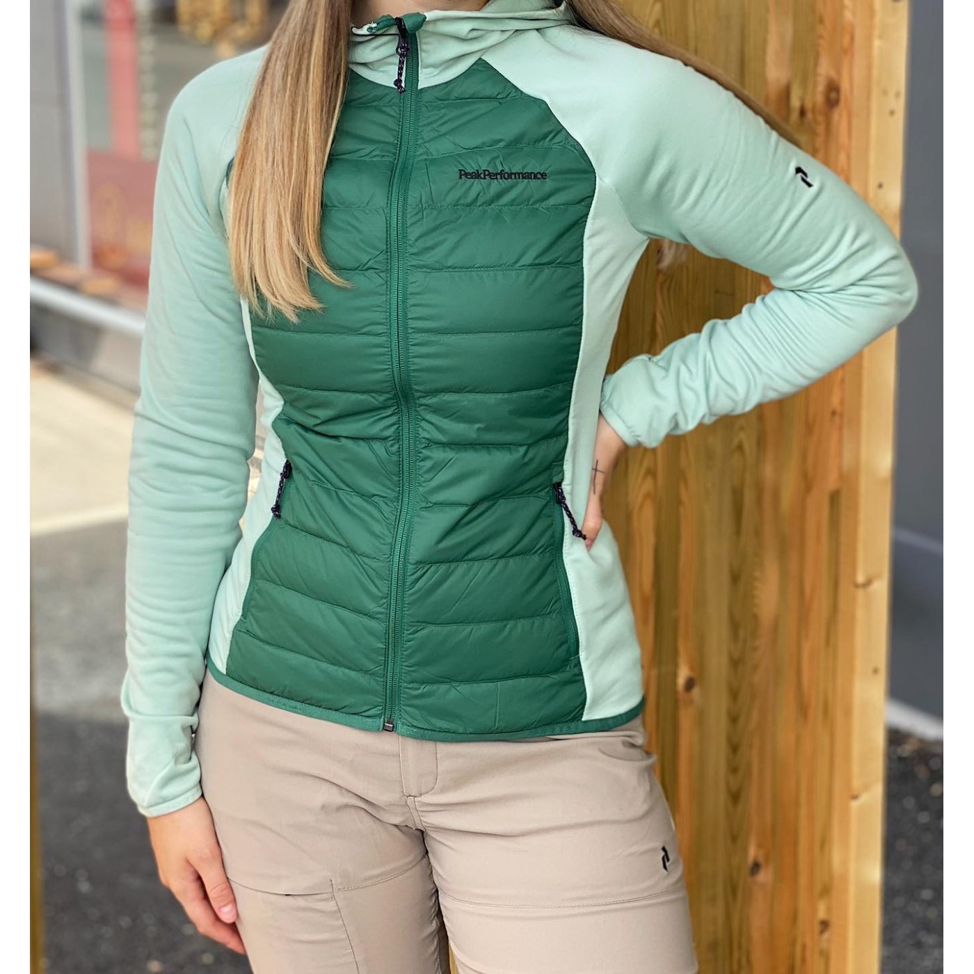 Peak performance hybrid dame shop