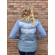 Nordmarka dunvest dame /Husky blue| Bergans