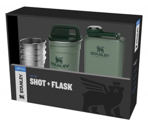 Stanley Gavepakke Adventure Steelshot+Flask Set 4x59ml/236ml Hammertone Green