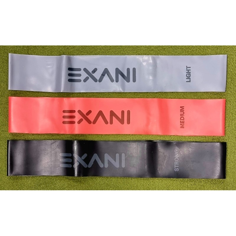 Exani 3pk rubber bands - Hjemmetrening