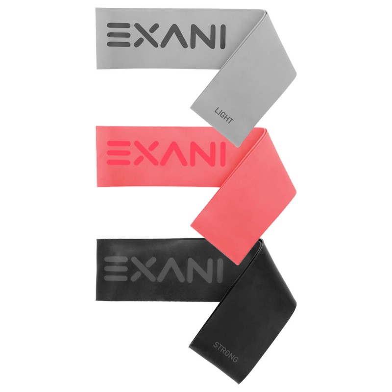 Exani 3pk rubber bands - Hjemmetrening