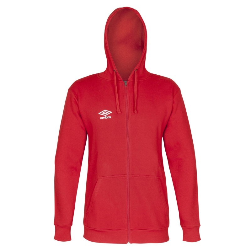 Umbro Basic Hood Jacket - Rød JR