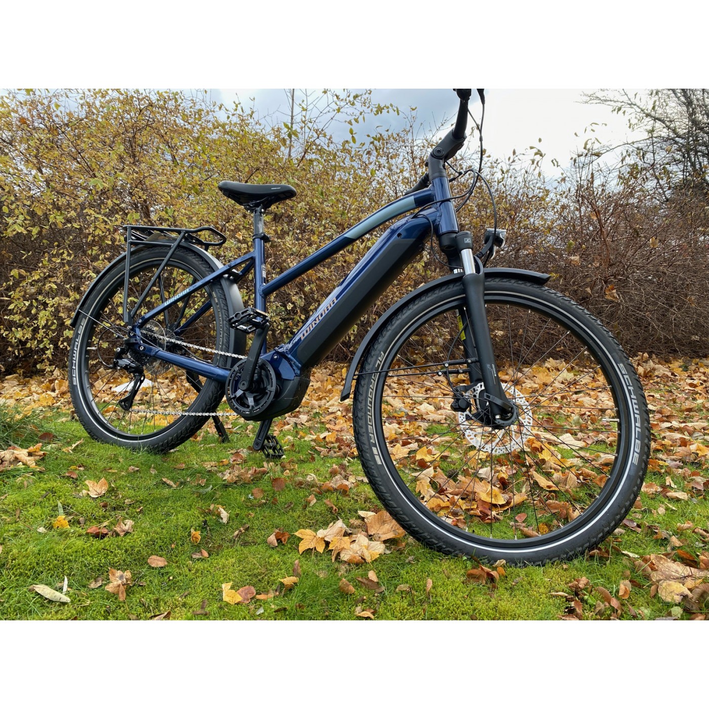 Winora Yucatan 8 nighttime blue 70Nm Yamaha motor med 630wh batteri