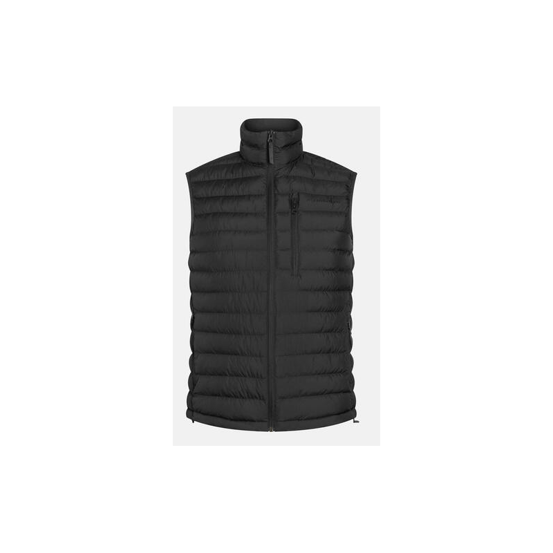 Insulated vest herre black | Peak Performance