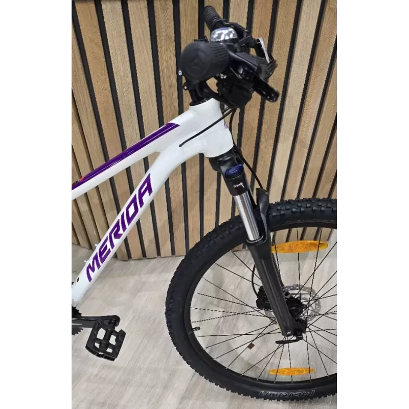 Merida Big Seven (27,5") 20 i fargen hvit / lilla
