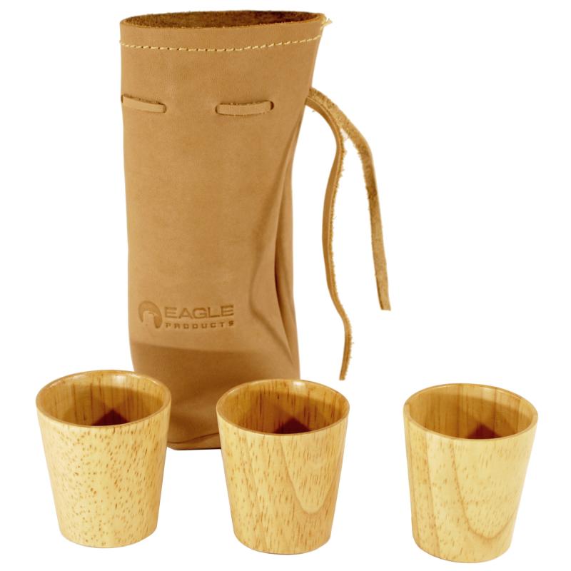 Eagle Products Eagle Products 3 Stk Drammeglass I Tre I Skinnpose LF60 Opplevsport Melhus 1