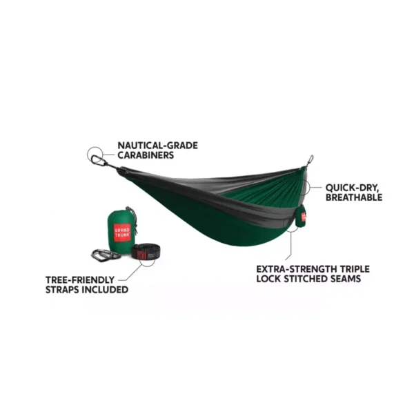 GRAND TRUNK-Double Parachute Nylon Hammock-DH-NYLON-Opplevsport Melhus-2q