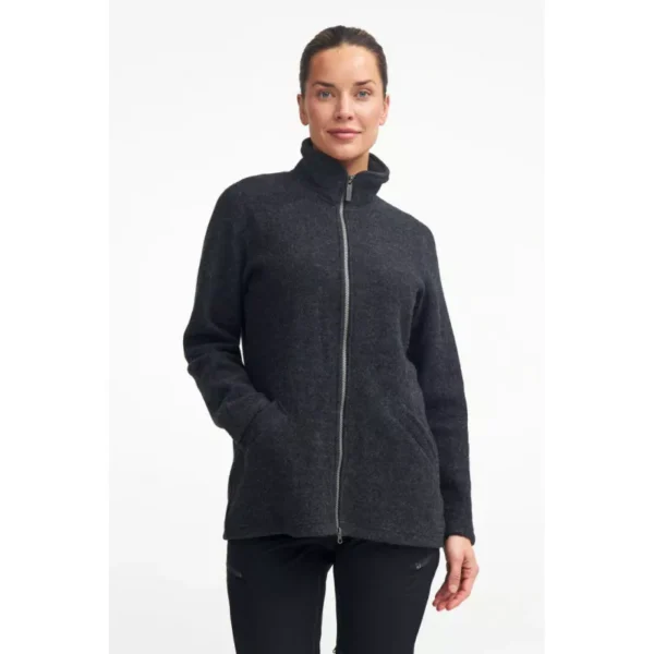 IVANHOE-Brodal long Ull Jakke Graphite Marl-Ivan173-Opplevsport Melhus-2