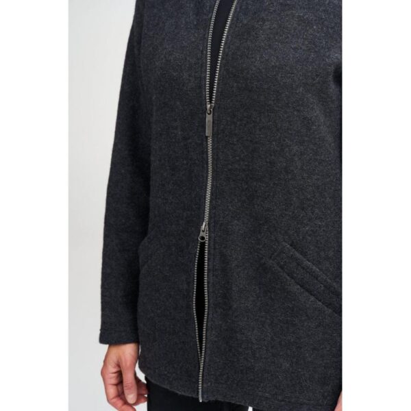 IVANHOE-Brodal long Ull Jakke Graphite Marl-Ivan173-Opplevsport Melhus-4