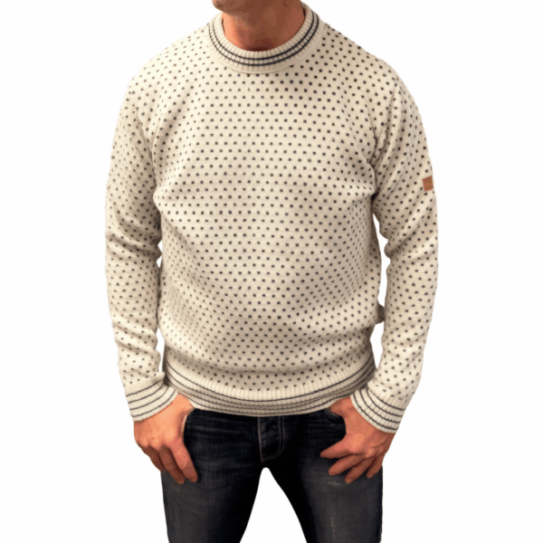IVANHOE-Sverre Crewneck White-Ivan549-Opplevsport Melhus-2