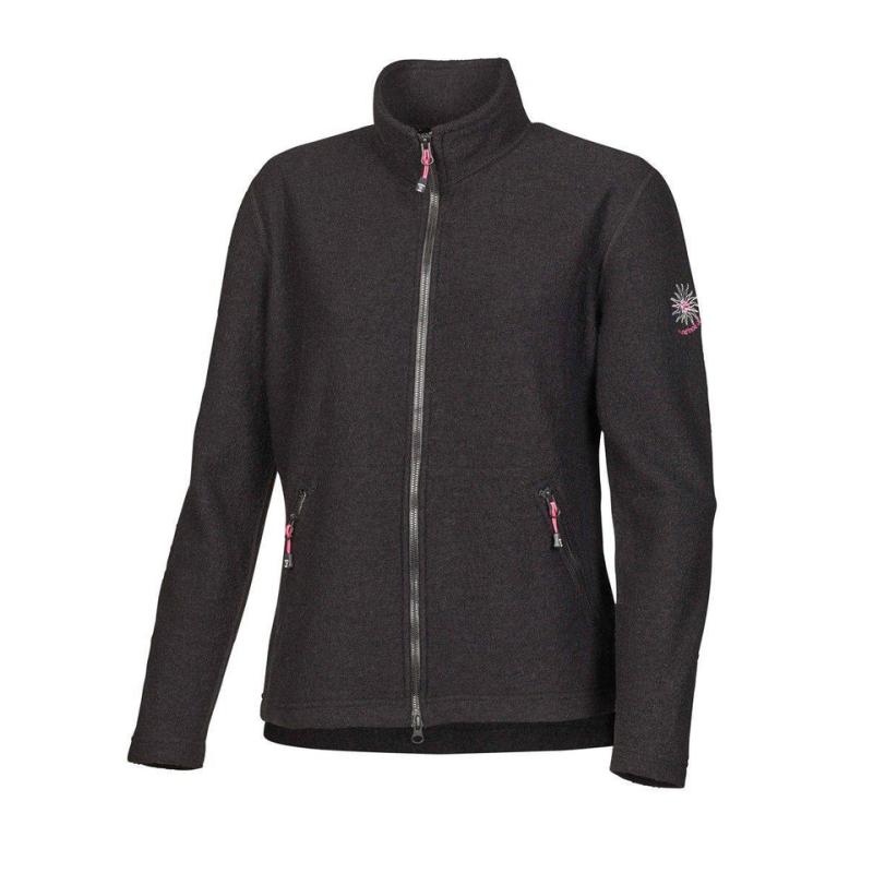 IVANHOE-Leona full zip - Black-Ivan577-Opplevsport Melhus-1