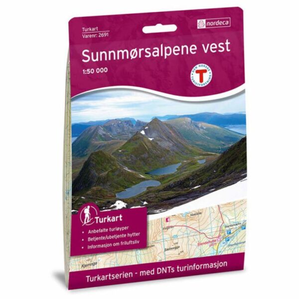 Nordeca Sunnmørsalpene Kart 1:50000