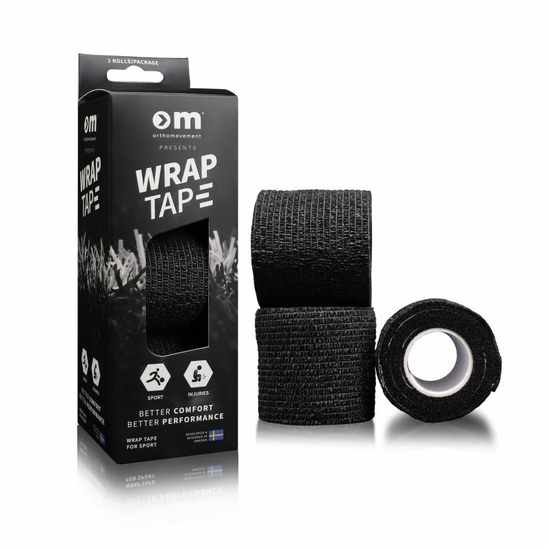 Ortho movement WRAP TAPE 5cm WT3BLACK Opplevsport Melhus 1