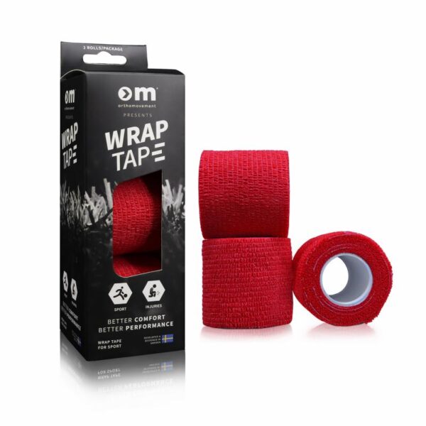 Ortho movement WRAP TAPE 5cm WT3RED Opplevsport Melhus 1