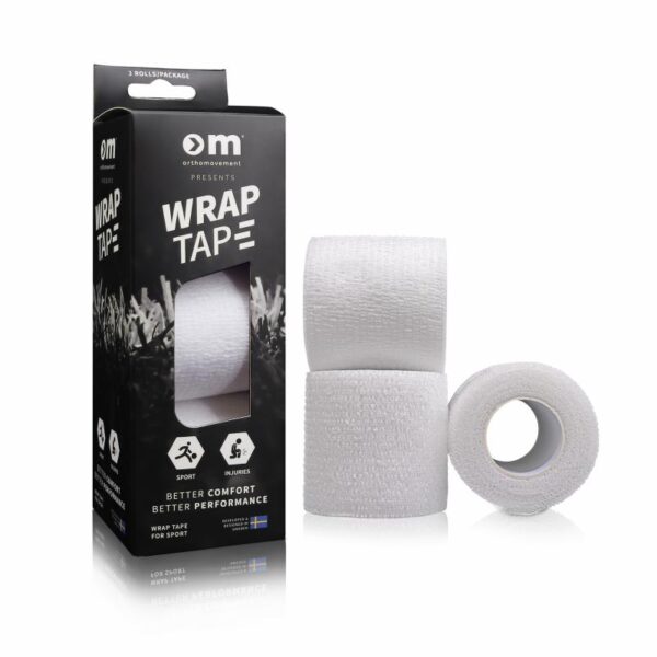 Ortho movement WRAP TAPE 5cm WT3WHITE Opplevsport Melhus 1