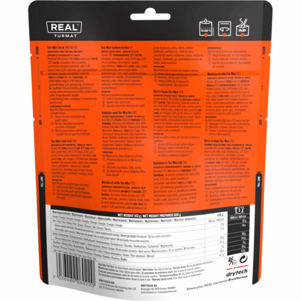 Real Turmat Real Turmat TEX-MEX TORSK 6022 Opplevsport Melhus 3