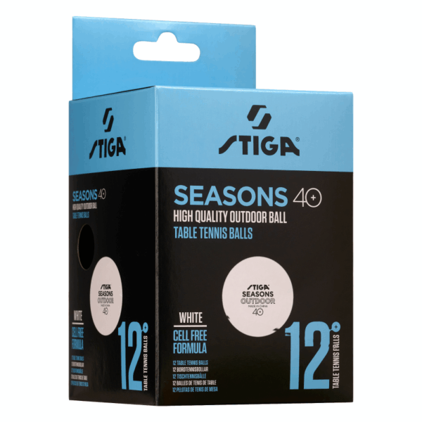 Stiga Stiga Seasons 12-Pack Abs, White 1110-2810-12 Opplevsport Melhus 2