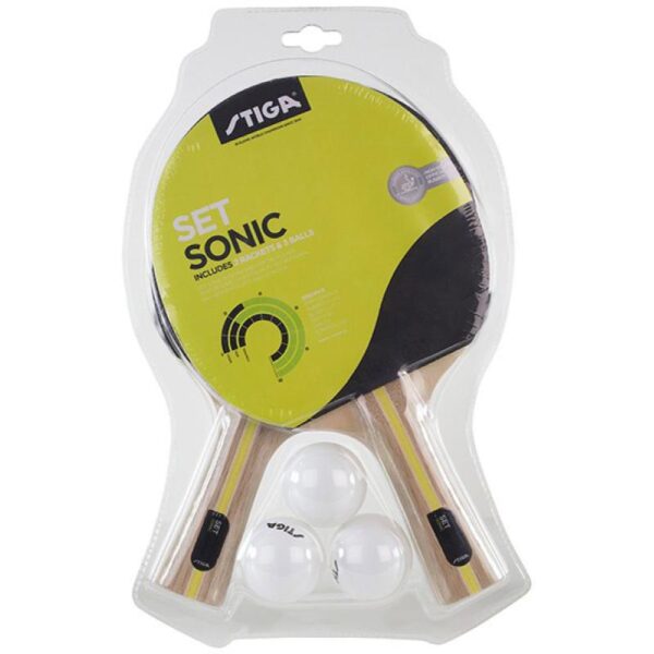Stiga Stiga Set Sonic 2 Rack + 3 Bollar 1220-2816-01 Opplevsport Melhus 1