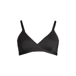 Casall Overlap Bikini Top Dame Sort