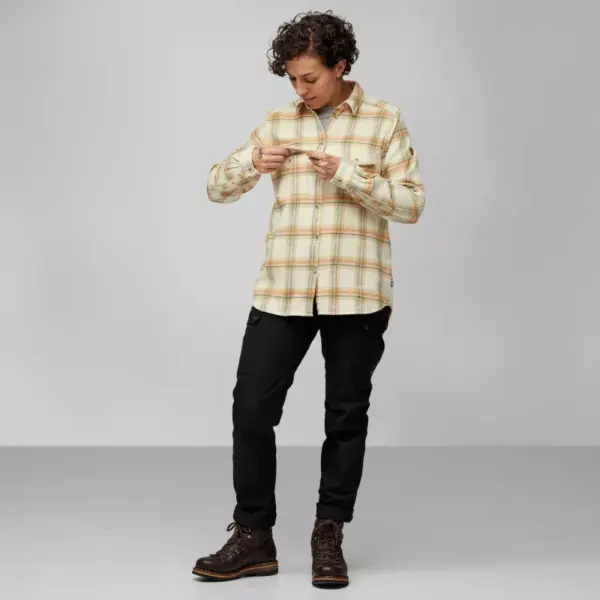Fjällräven-Övik Heavy Flannel Shirt W-F86999-Opplevsport Melhus-1