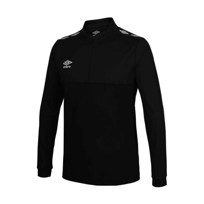 Umbro-Ux Pro Half Zip Black - White-251004A-Opplevsport Melhus-1