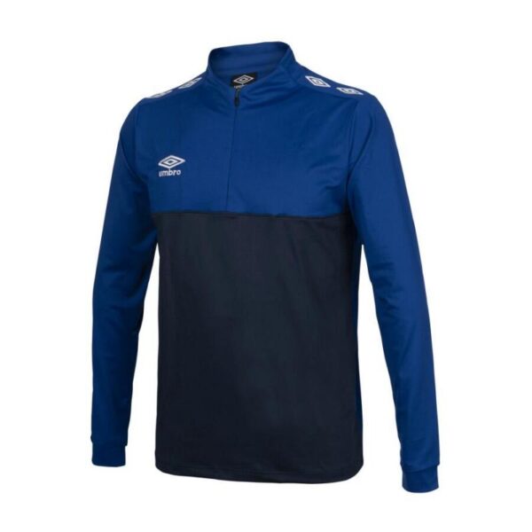 Umbro-Ux Pro Half Zip Blue - White-251004A-Opplevsport Melhus-1