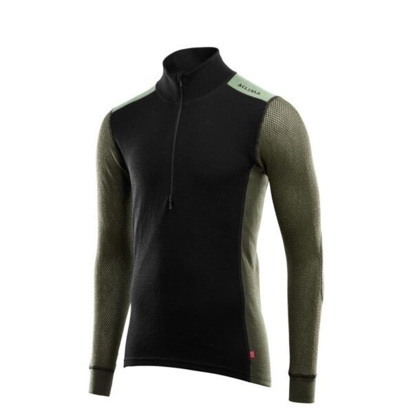 Aclima Aclima Woolnet Hybrid Mockneck M´S 103279 Opplevsport Melhus 1