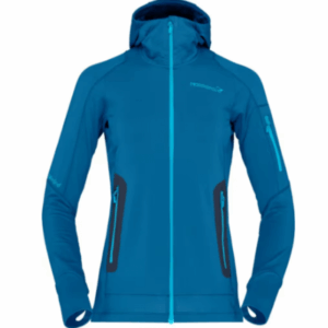 Norrøna-falketind Power Grid Hood W's-1811-23-Opplevsport Melhus-1 Norrøna Falketind Power Grid Jakke Dame Turkis