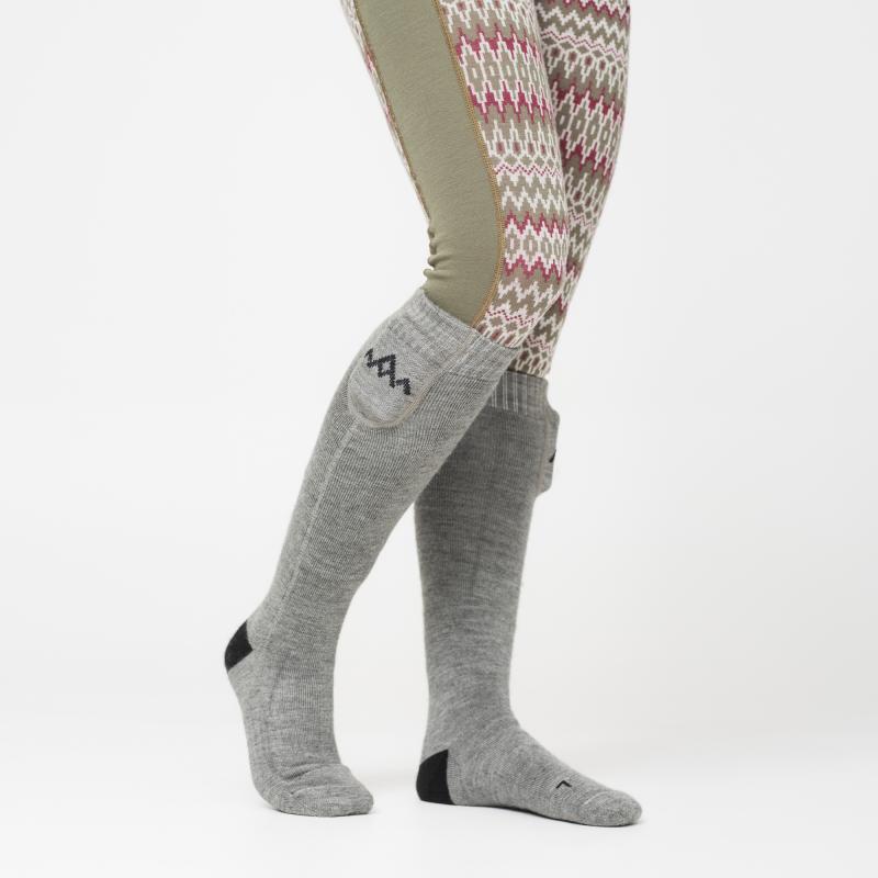 Heat Experience Heated Everyday Socks w-bat V2 HEES041GR Opplevsport Melhus 5