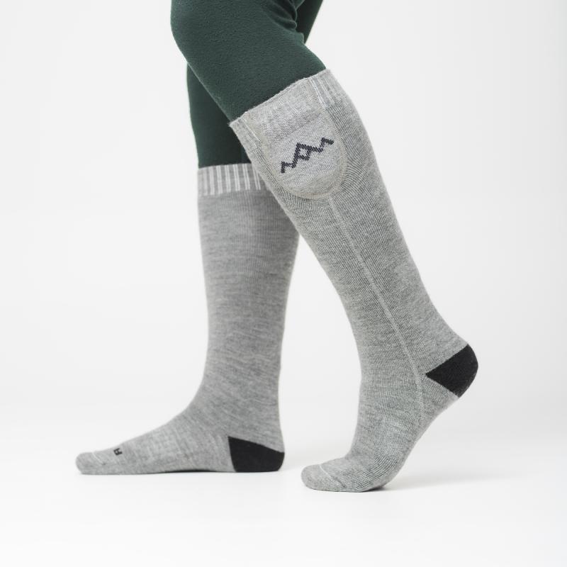 Heat Experience Heated Everyday Socks w-bat V2 HEES041GR Opplevsport Melhus 6